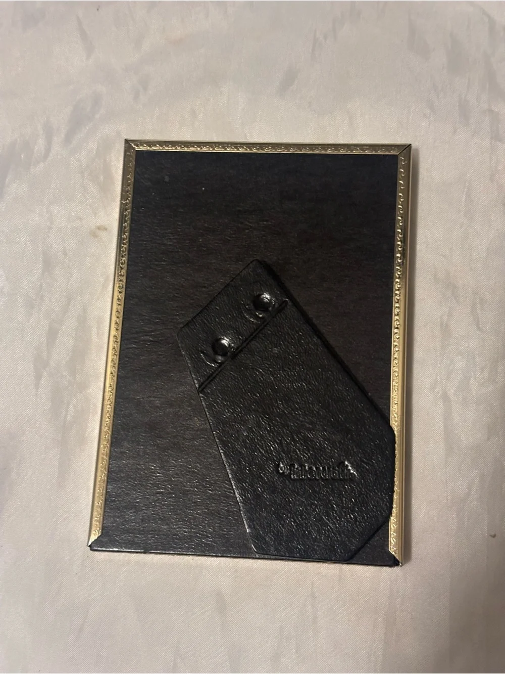 Classic Vintage Gold Toned Photo Frame Pair
